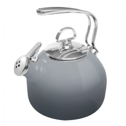 Chaleira de Chá 1.8 Litros em Aço Inoxidável com Apito, Chantal, Cinza