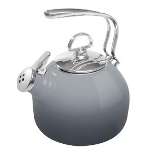 Chaleira de Chá 1.8 Litros em Aço Inoxidável com Apito, Chantal, Cinza
