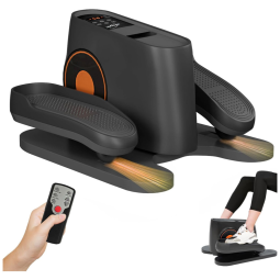 Leasbar Mini Bike Ergométrica Elétrica para Treino em Casa Ideal para Idosos, Preta