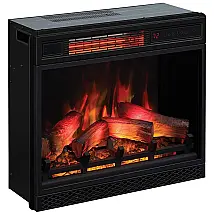 Lareira Elétrica de Embutir A60x50L cm com Efeito de Chama 3D, Configurações de Brilho e Velocidade Ajustáveis, 110V 1500W, ClassicFlame