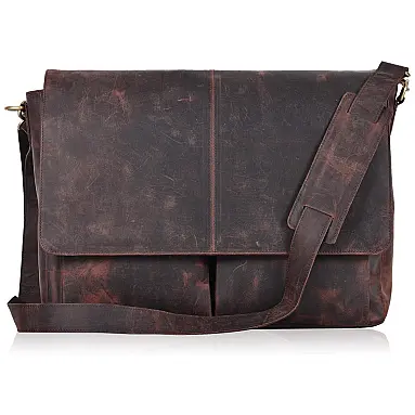 Bolsa Maleta de Couro Unissex