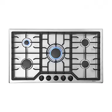 Cooktop a gás 5 queimadores