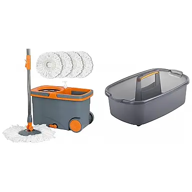 Mop Giratório de Microfibra com