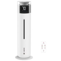 Umidificador Ultrassônico Portátil 10L com Aromaterapia, até 12H, Área 80m2, 110v, BLUE WHITE, Branco