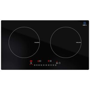 Queimadores de indução portáteis Cheftop fogão de indução 120V tampo de cerâmica digital com trava de segurança para crianças, 1800 watts