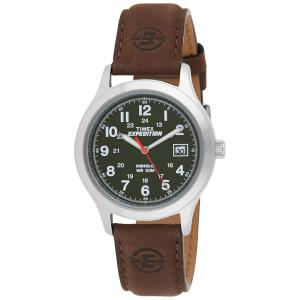 Relógio Masculino Analógico Expedition com Pulseira de Couro, Modelo, TIMEX T40051, Marrom Escuro