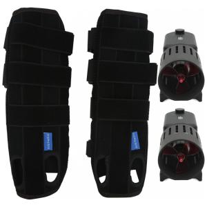 Scooter Subaquático Duplo Mergulhe de até 20 Metros para Crianças e Adultos, LUQEEG 4gyn2mh98429, Preto