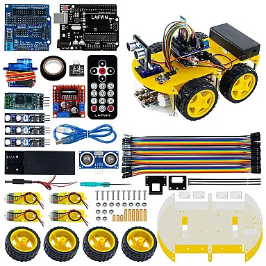 Kit de Construção Carro Robô