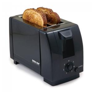 Torradeira de 2 Fatias com Controle de Tostagem, 110V 750W, Better Chef, Preta