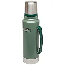 Stanley Classic Garrafa Térmica 1L para Viagem com Isolamento a Vácuo, Verde