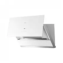 Coifa de embutir ou parede 76cm Robam branca aço inox 304 vidro temperado motor BLDC 1100 CFM controle por gestos 3 velocidades 110V
