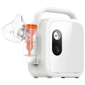 Nebulizador Portátil para Tratamento Respiratório em Adultos e Crianças com Bocal e 2 Máscaras para Viagens ou Uso Doméstico, 110V