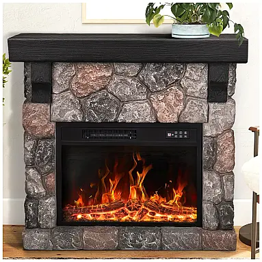 Lareira Elétrica PUKAMI 92x87cm 1500W