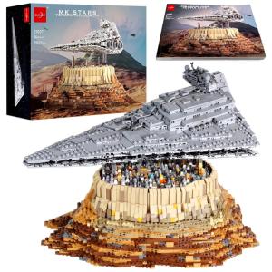 Kit de Construção Nave Starship Cruise Super UCS Imperial Star Destroyer City The Empire Over Jedha City com 5162 para Adultos