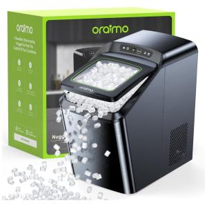 Máquina de Gelo com Capacidade para 11 kg em 24H, Autolimpeza e Recarga Automática de Água, 110V 170W, Oraimo, Preta