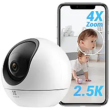 Câmera de Segurança EZVIZ 4MP com WIFI e Detecção de Pessoas