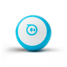 Robô Programável Sphero Mini Azul M001BRW com Controle por App, Sensores Giroscópio e Acelerômetro, LED Colorido e Programação Scratch
