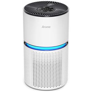 Purificador de Ar com Filtro True HEPA H13, Área até 100 m2, AROEVE MK03, Branco