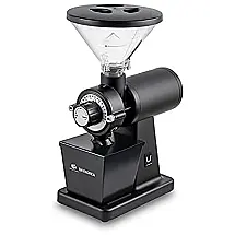 Moedor de Café Elétrico 20 Níveis de Moagem até 200g, min Aço Inoxidável, 200W, 110v, URBANIC 070 black, Preto