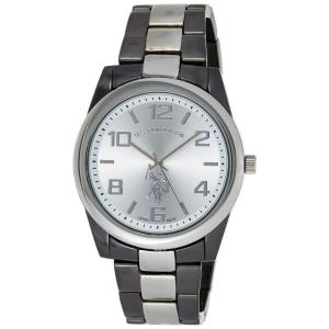 Relógio An Maclino Homem Pleira de Doi Ton Claico, escuro, escuro, U.S. POLO ASSN. USC80290, Cinza escuro