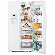 Geladeira Side by Side GE GSE25MGYCWW Aço Inoxidável 220V