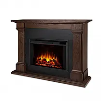 Lareira Elétrica Real Flame 160x123cm 1500W Chamas 6 Cores Portátil 110V