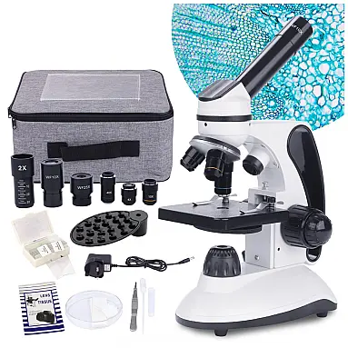 Microscópio Monocular 40X 2000X com