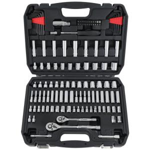 Ferramenta Automotiva Soquete Mecânico Com Estojo 85 Peças