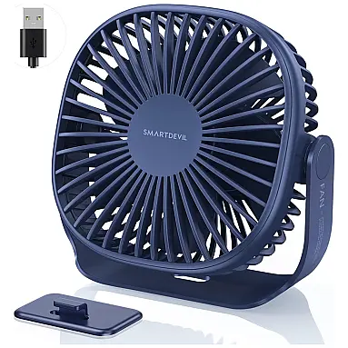 Ventilador de Mesa Mini Portátil