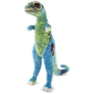 Pelúcia Dinossauro T-Rex 1,2 Metro de Altura com Design Realista para Crianças Acima de 3 Anos, Melissa & Doug