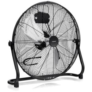 Ventilador de Piso, 50cm, 3 Velocidades, Industrial, Metal, 110v, COSTWAY 23569 CYPE, Preto