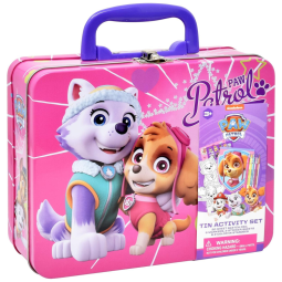 Kit de Atividades com Marcadores, Adesivos e Kit de Cores para Artesanato para Bebês e Crianças, Patrulha Canina