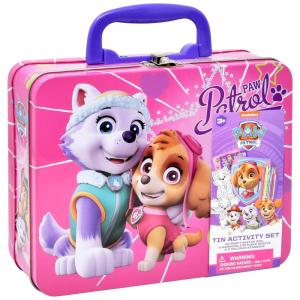 Kit de Atividades com Marcadores, Adesivos e Kit de Cores para Artesanato para Bebês e Crianças, Patrulha Canina