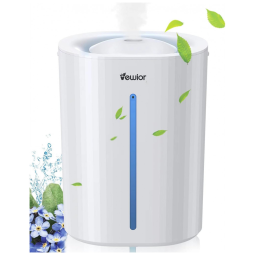 Umidificador Portátil VEWIOR 6,5L até 60H com Desligamento Automático, Branco