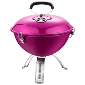 Churrasqueira a Carvão Portátil Serve até 5 Pessoas, Cor, FYUE, Rosa