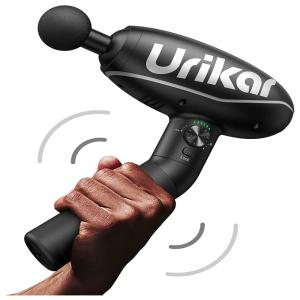 Urikar Pro 1 Massageador Pistola Elétrico Profissional Sem Fio 8 Acessórios 6 Velocidades 4 Ângulos, Rápido