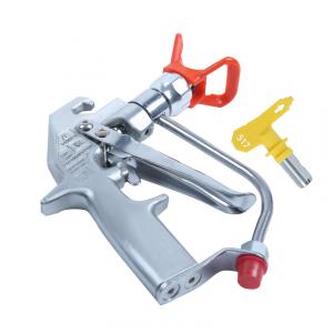 Pistola de Pintura Airless 5000 PSI Prata, Pulverizador de Tinta com Bico 517, Alta Pressão, Ideal Para Pintura Precisa, Eficiente,JOLINO.