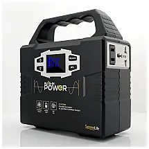 SereneLife Estação de Energia Portátil 180W Saída AC 110V DC 12V e USB Silencioso Luz LED