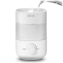 Umidificador Ultrassônico LEVOIT Classic 160 Branco 2,5L Top-Fill Operação Silenciosa Auto Desligamento 110V
