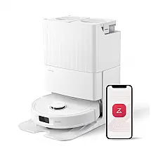Robô Aspirador Roborock Qrevo Pro 2-em-1 Mop FlexiArm Sucção 7.000 Pa Branco