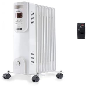 HEATZONE Aquecedor Elétrico a Óleo Portátil Econômico 3 Modos 1500W