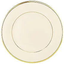 Prato para Jantar, Elegância e Praticidade em Sua Mesa com Formato Redondo e Material de Porcelana de Ossos, LENOX, Branco Marfim