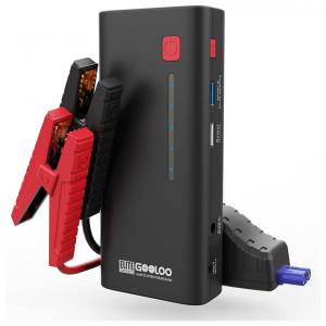 GOOLOO Bateria Auxiliar de Partida Portátil 1200A Peak 18000mAh 12V