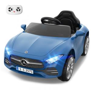 Carro Elétrico Infantil 12V com Controle Remoto e Reprodutor de Música Bluetooth - Velocidade Máxima de 5km/h - Presente para Meninos