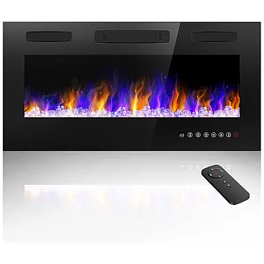 Lareira Elétrica de Embutir A45x91L