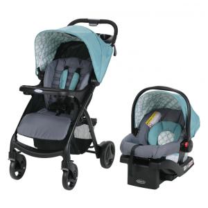 Cadeira de Bebê de Viagem Graco Verb Inclui Carrinho Verb e Cadeirinha para Carro SnugRide 30, Combo Carrinho e Cadeirinha Merrick
