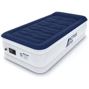 Active Era Colchão Inflável Solteiro, à prova dágua, com bomba de ar incluída, 110V