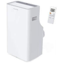 Ar Condicionado Portátil 14000 BTU DOE 8600 BTU Cobre 55 m2, 110V, HOmeLabs, Branco