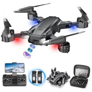 Drone S com Camera 1080P para Crianças e Adultos, MAETOT S28, Preto