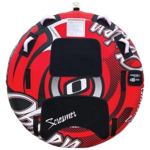 Boia Rebocável Aquática para 1 Pessoa com Capa de Nylon, O Brien, Vermelha